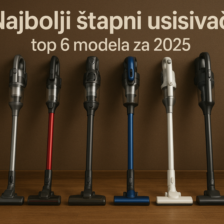 Najbolji štapni usisivači – top 6 modela za 2025